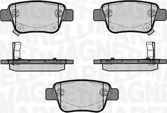 Magneti Marelli 363916060403 - Jarrupala, levyjarru inparts.fi