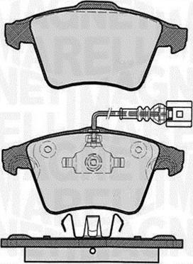 Magneti Marelli 363916060414 - Jarrupala, levyjarru inparts.fi