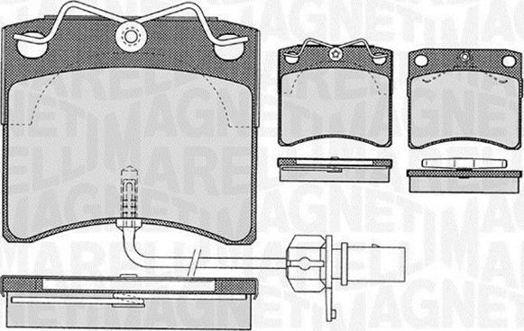 Magneti Marelli 363916060416 - Jarrupala, levyjarru inparts.fi