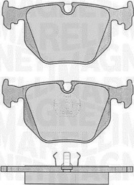 Magneti Marelli 363916060485 - Jarrupala, levyjarru inparts.fi