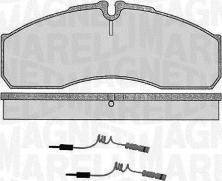 Magneti Marelli 363916060481 - Jarrupala, levyjarru inparts.fi