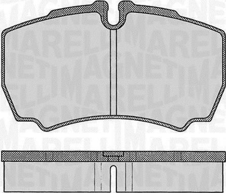 Magneti Marelli 363916060434 - Jarrupala, levyjarru inparts.fi