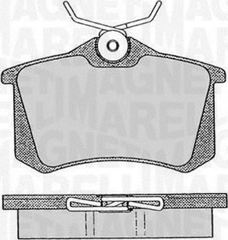 Magneti Marelli 363916060432 - Jarrupala, levyjarru inparts.fi