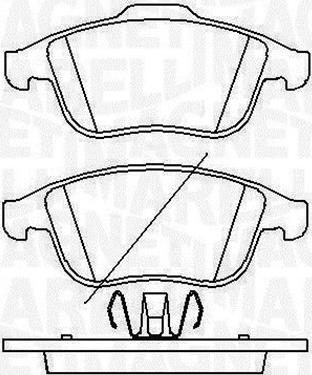 Magneti Marelli 363916060429 - Jarrupala, levyjarru inparts.fi