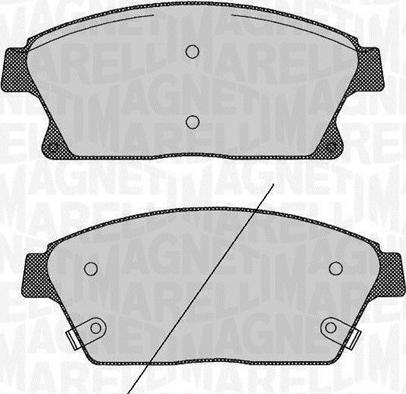 Magneti Marelli 363916060424 - Jarrupala, levyjarru inparts.fi