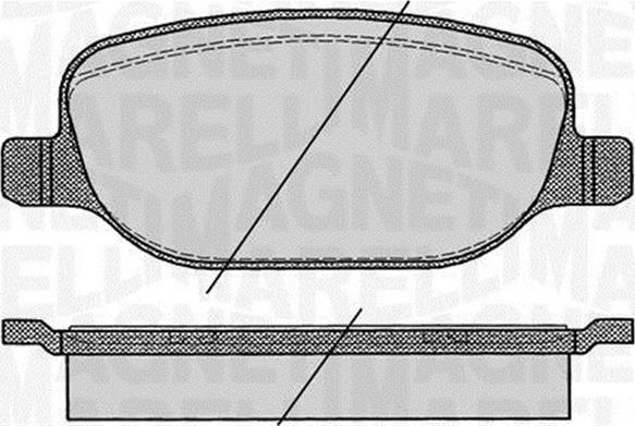 Magneti Marelli 363916060425 - Jarrupala, levyjarru inparts.fi