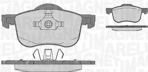 Magneti Marelli 363916060422 - Jarrupala, levyjarru inparts.fi