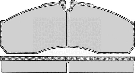 Magneti Marelli 363916060478 - Jarrupala, levyjarru inparts.fi