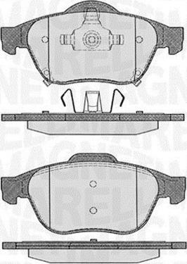 Magneti Marelli 363916060595 - Jarrupala, levyjarru inparts.fi