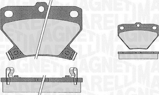 Magneti Marelli 363916060593 - Jarrupala, levyjarru inparts.fi