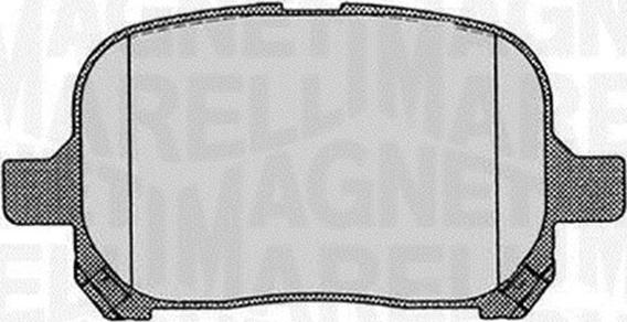 Magneti Marelli 363916060597 - Jarrupala, levyjarru inparts.fi