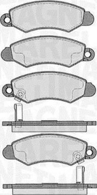 Magneti Marelli 363916060549 - Jarrupala, levyjarru inparts.fi