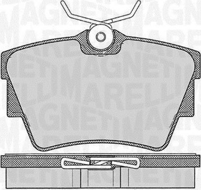 Magneti Marelli 363916060542 - Jarrupala, levyjarru inparts.fi