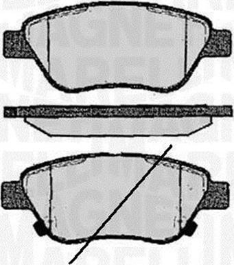 Magneti Marelli 363916060559 - Jarrupala, levyjarru inparts.fi