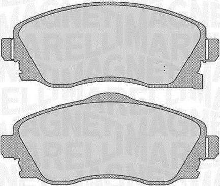 Magneti Marelli 363916060551 - Jarrupala, levyjarru inparts.fi