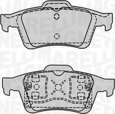 Magneti Marelli 363916060569 - Jarrupala, levyjarru inparts.fi