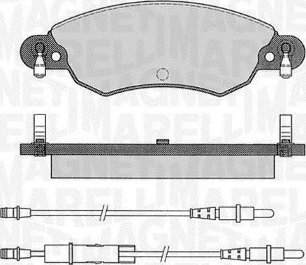 Magneti Marelli 363916060565 - Jarrupala, levyjarru inparts.fi