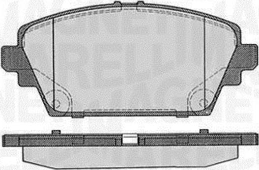 Magneti Marelli 363916060566 - Jarrupala, levyjarru inparts.fi