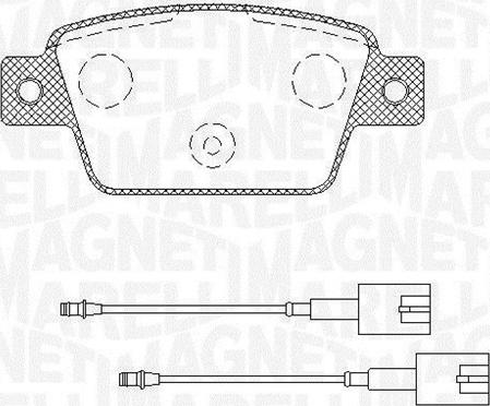 Magneti Marelli 363916060568 - Jarrupala, levyjarru inparts.fi