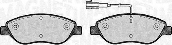 Magneti Marelli 363916060563 - Jarrupala, levyjarru inparts.fi