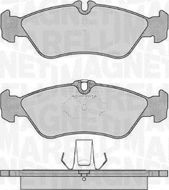 Magneti Marelli 363916060506 - Jarrupala, levyjarru inparts.fi