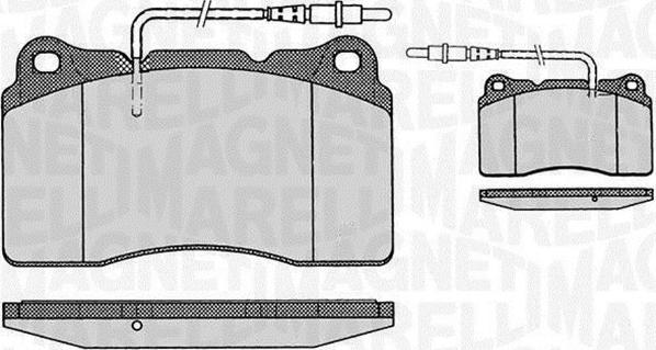 Magneti Marelli 363916060500 - Jarrupala, levyjarru inparts.fi