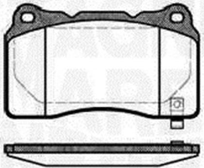 Magneti Marelli 363916060502 - Jarrupala, levyjarru inparts.fi