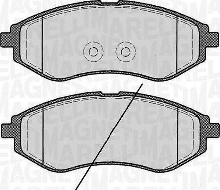 Magneti Marelli 363916060511 - Jarrupala, levyjarru inparts.fi