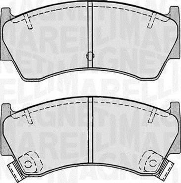 Magneti Marelli 363916060518 - Jarrupala, levyjarru inparts.fi