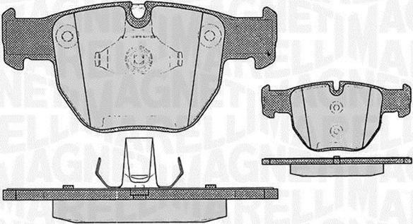 Magneti Marelli 363916060580 - Jarrupala, levyjarru inparts.fi