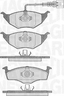 Magneti Marelli 363916060535 - Jarrupala, levyjarru inparts.fi