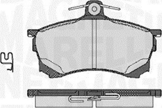 Magneti Marelli 363916060520 - Jarrupala, levyjarru inparts.fi