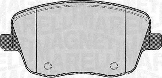 Magneti Marelli 363916060575 - Jarrupala, levyjarru inparts.fi