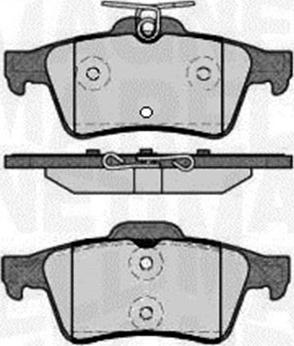 Magneti Marelli 363916060570 - Jarrupala, levyjarru inparts.fi