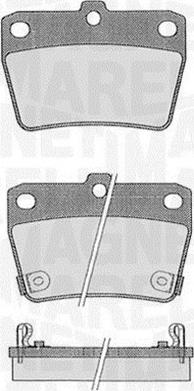 Magneti Marelli 363916060578 - Jarrupala, levyjarru inparts.fi