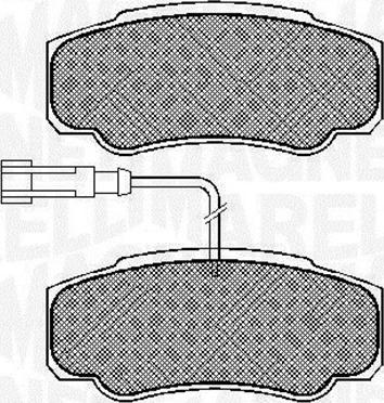 Magneti Marelli 363916060573 - Jarrupala, levyjarru inparts.fi