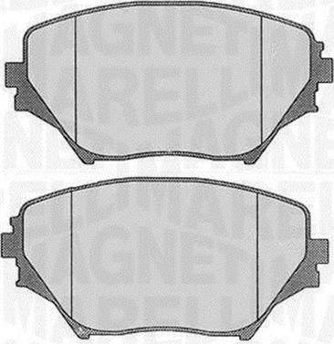 Magneti Marelli 363916060577 - Jarrupala, levyjarru inparts.fi