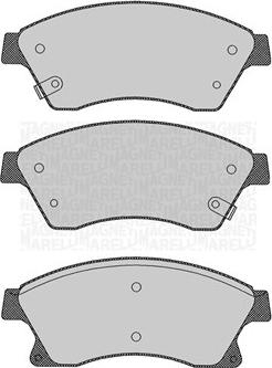 Magneti Marelli 363916060694 - Jarrupala, levyjarru inparts.fi