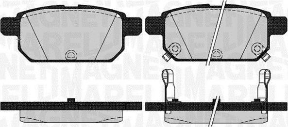 Magneti Marelli 363916060646 - Jarrupala, levyjarru inparts.fi