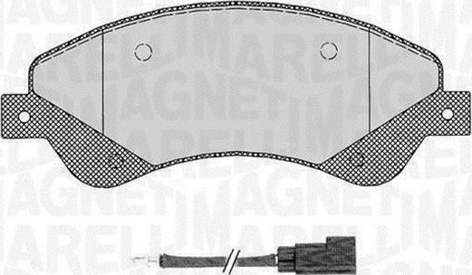 Magneti Marelli 363916060648 - Jarrupala, levyjarru inparts.fi