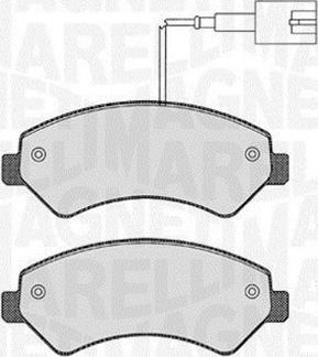 Magneti Marelli 363916060643 - Jarrupala, levyjarru inparts.fi