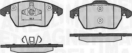 Magneti Marelli 363916060656 - Jarrupala, levyjarru inparts.fi