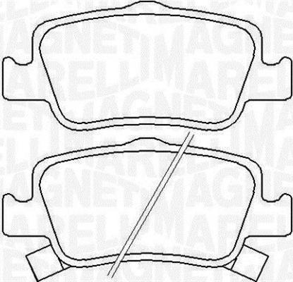 Magneti Marelli 363916060666 - Jarrupala, levyjarru inparts.fi