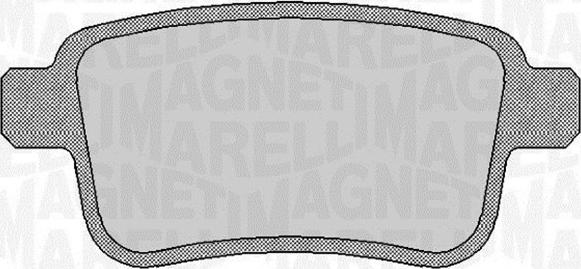 Magneti Marelli 363916060660 - Jarrupala, levyjarru inparts.fi