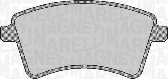 Magneti Marelli 363916060661 - Jarrupala, levyjarru inparts.fi