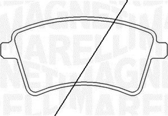 Magneti Marelli 363916060662 - Jarrupala, levyjarru inparts.fi