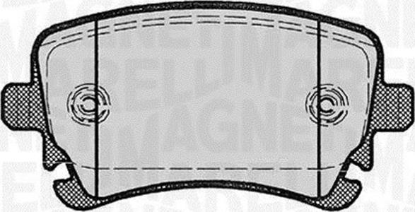 Magneti Marelli 363916060602 - Jarrupala, levyjarru inparts.fi