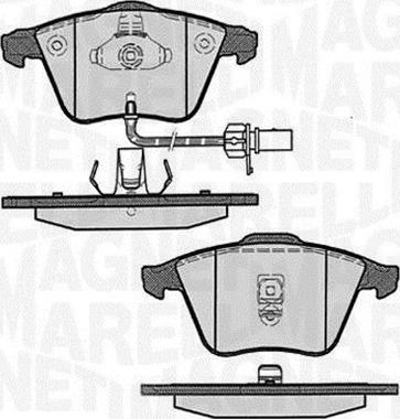 Magneti Marelli 363916060607 - Jarrupala, levyjarru inparts.fi