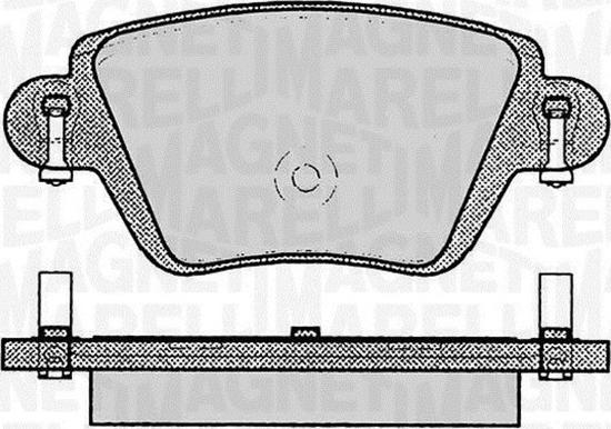 Magneti Marelli 363916060613 - Jarrupala, levyjarru inparts.fi