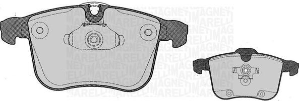 Magneti Marelli 363916060612 - Jarrupala, levyjarru inparts.fi